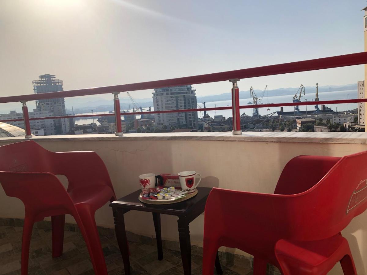 Apartament Fully Equipped Flat With Stunning Sea Views Durrës Zewnętrze zdjęcie